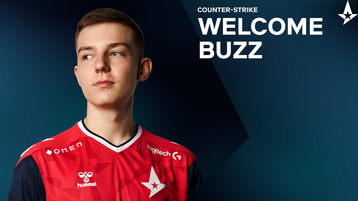 Buzz becomes fifth member of Astralis