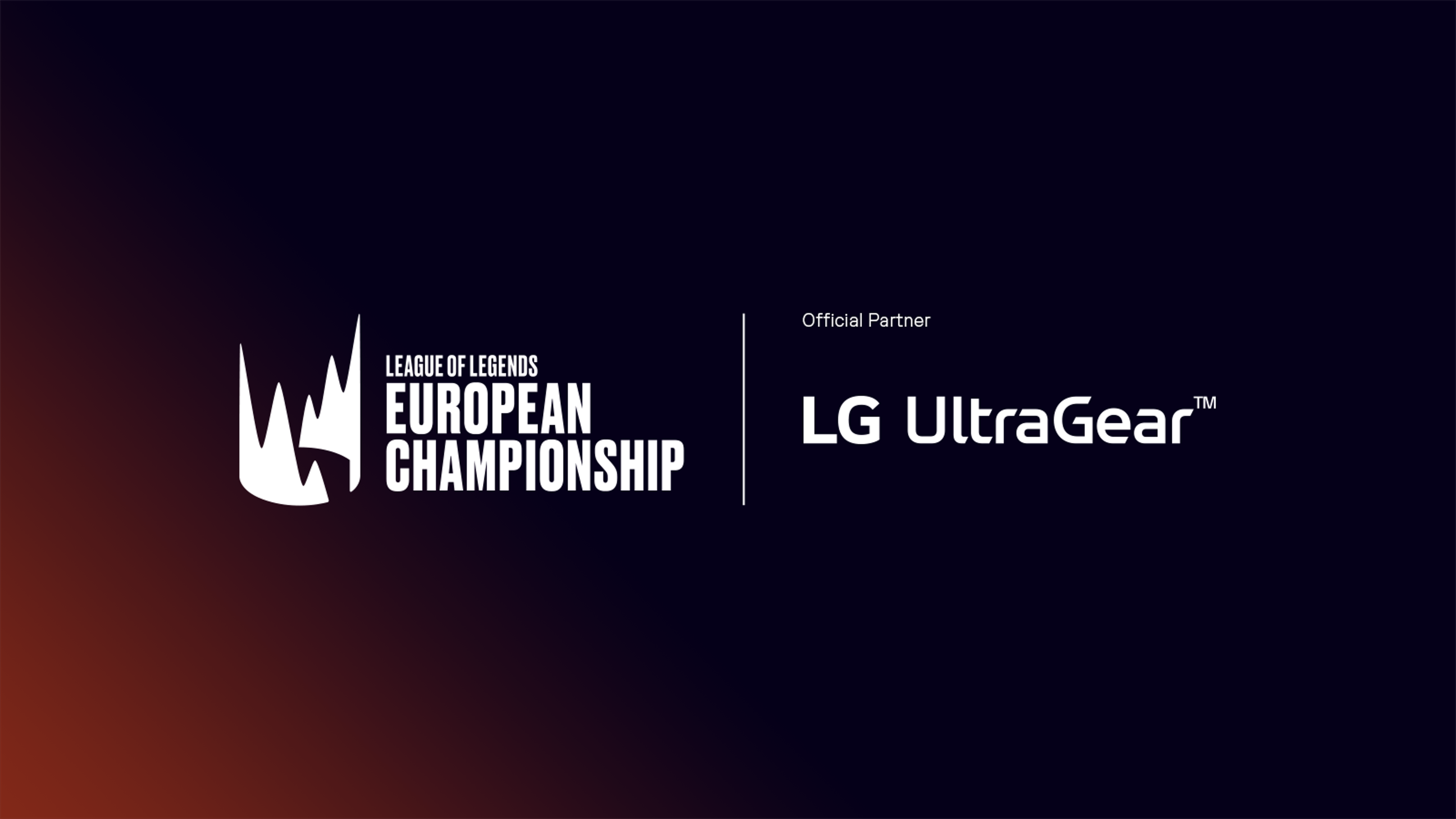 LG UltraGear will continue to be an official monitor partner for LECs in 2023.