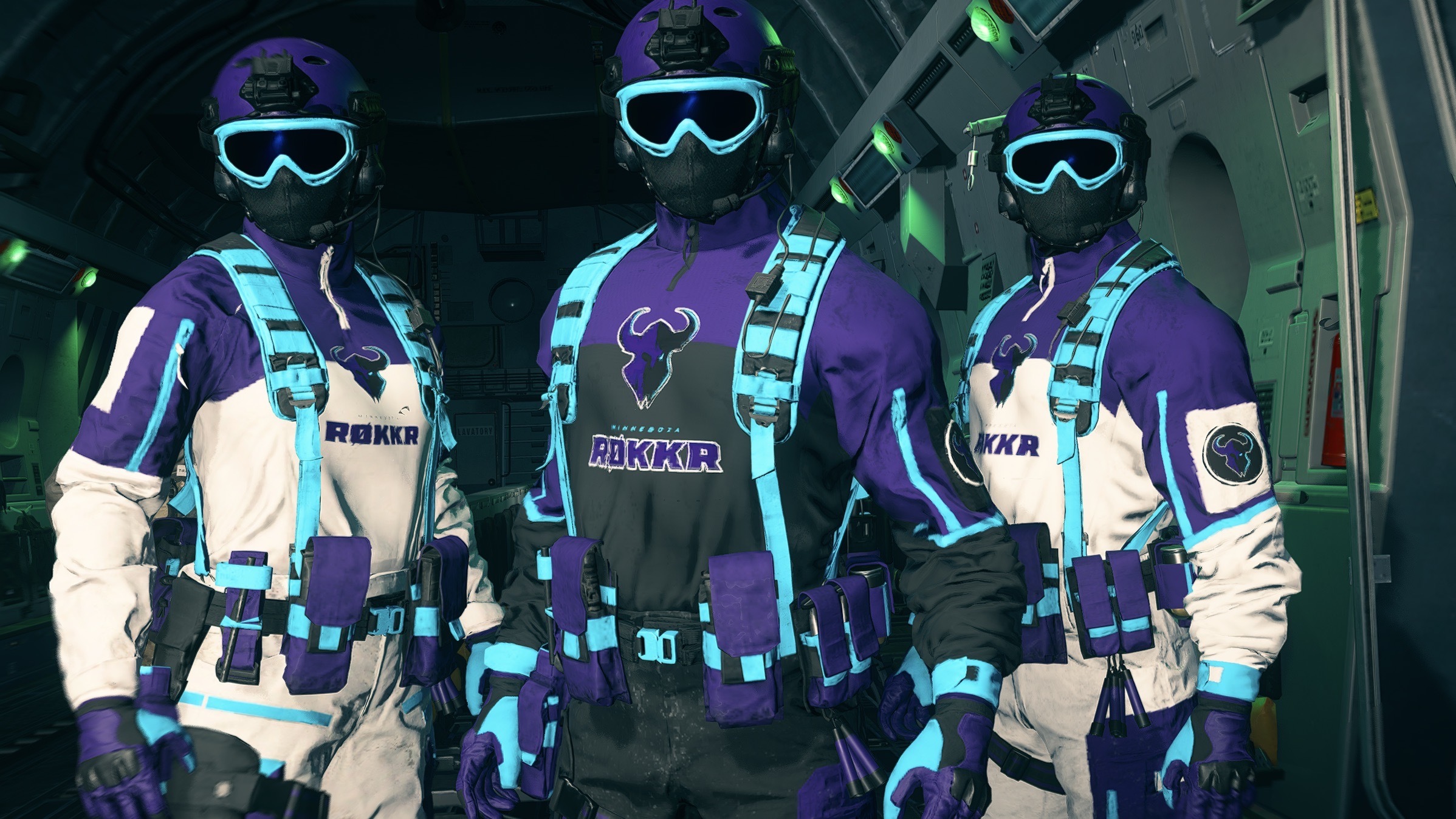 Minnesota Rokkr CDL Team Pack Operator Outfit Modern Warfare 2 MWII MW2 Cosmetic