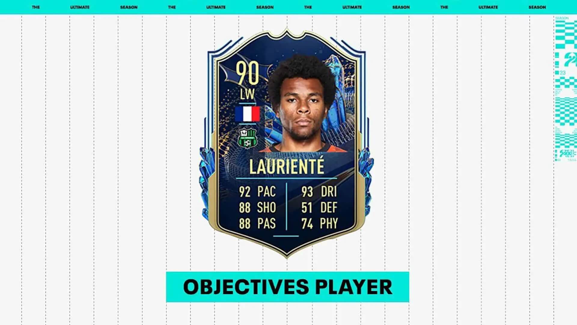 FIFA 23: How to complete Armand Laurienté’s TOTS Objective