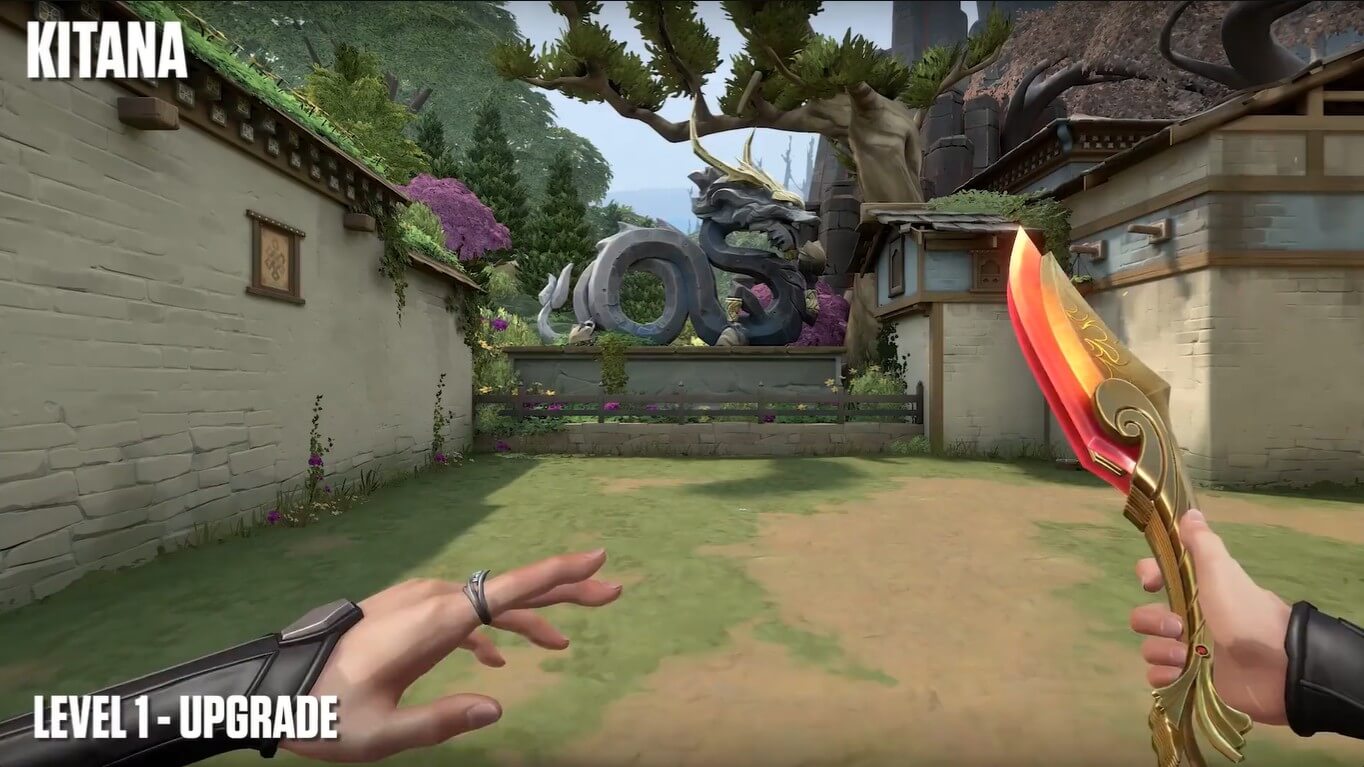 A new knife coming to VALORANT leaks out