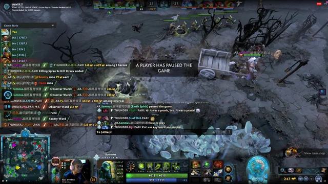 Azure Ray’s Critical Error at TI12: What Happened with Earth Spirit?