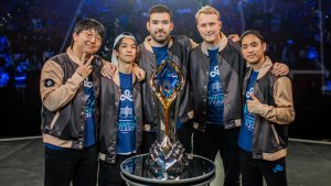 LeagueofLegends LCSSpring2023 Champions Cloud9 Trophy