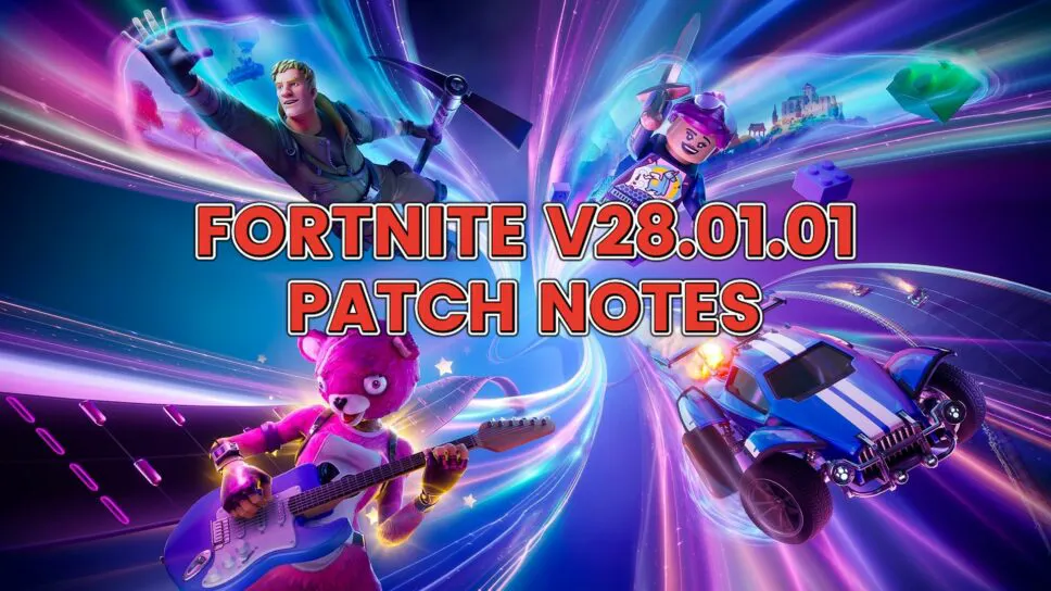 Fortnite v28.01.01 Patch Notes: Major Movement Overhaul and Exciting Updates