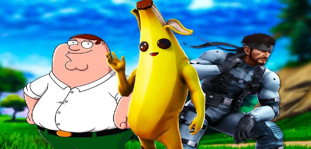 Fortnite Unites Family Guy and Metal Gear Solid: Leaked Skins Excite Fans