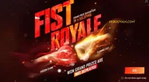How to get Flaming Fist Frozen Flame Fist and more from Free Fire new Fist Royale