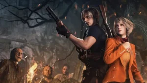 Resident Evil 4 Remake Ashley and Leon