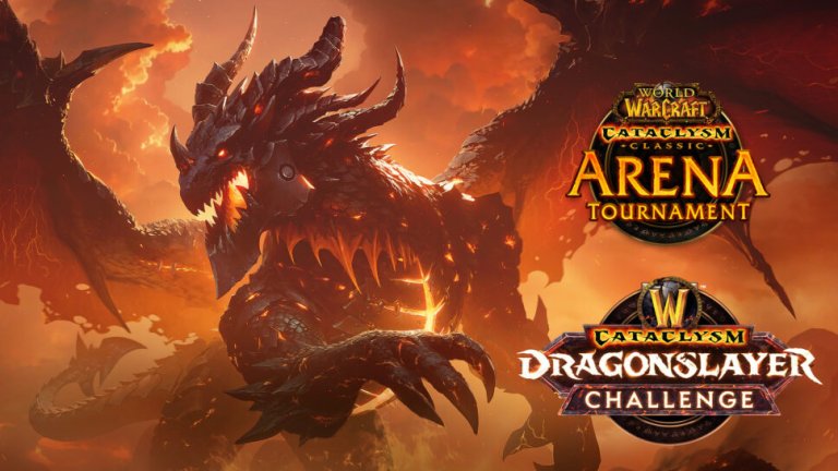 WoW esports announces Dragonslayer Challenge and Cataclysm Arena Tournament 2024 968x544