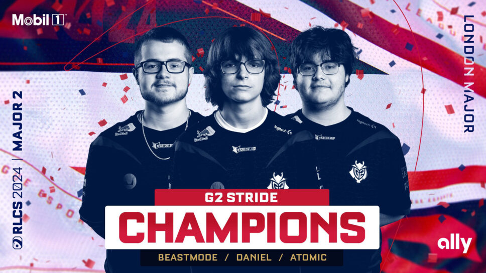 Rocket League: G2 Stride Crowned Champions of RLCS London Major 2024