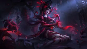 LeagueofLegends BloodMoon Zyra SplashArt3