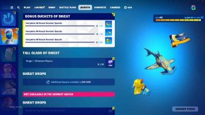 fortnite all sweat summer rewards