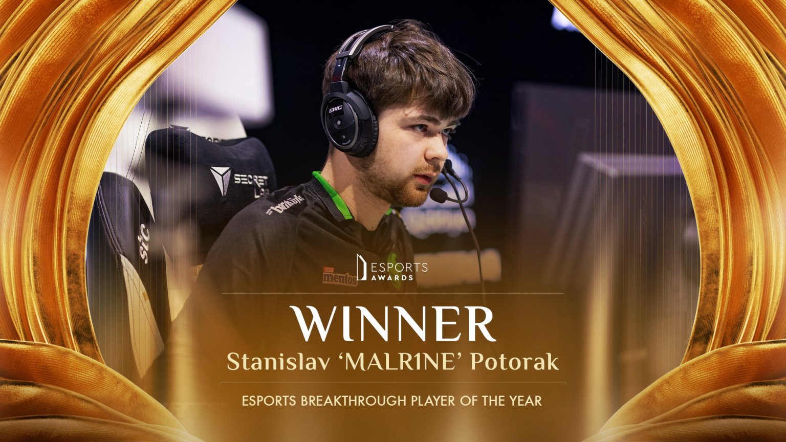 Malr1ne vs. Donk Was the Esports Breakthrough Player of the Year Award