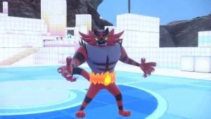 Pokemon Incineroar Indigo Disk