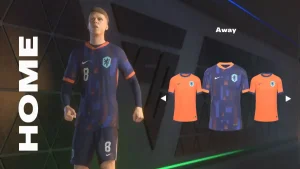 EA FC Netherlands away kit 1