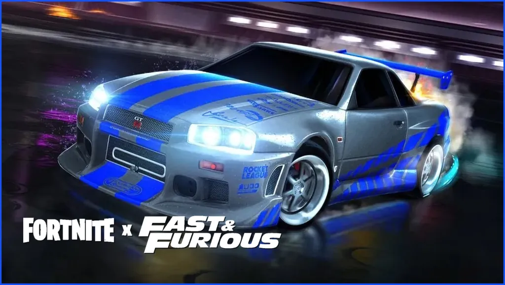 Fortnite Adds Paul Walker’s Nissan Skyline from Fast & Furious: How to Get it for Free