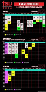 TGU2024 schedule