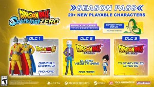 dragon ball sparking zero season pass