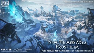 PUBG MOBILE Update 3.5: Frostheim Map, New Weapons, and More