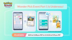 Pokemon TCG Pocket Wonder Pick Event Part 1 1024x574