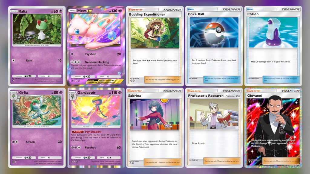 Pokemon TCG Pocket mew Meta 1536x864