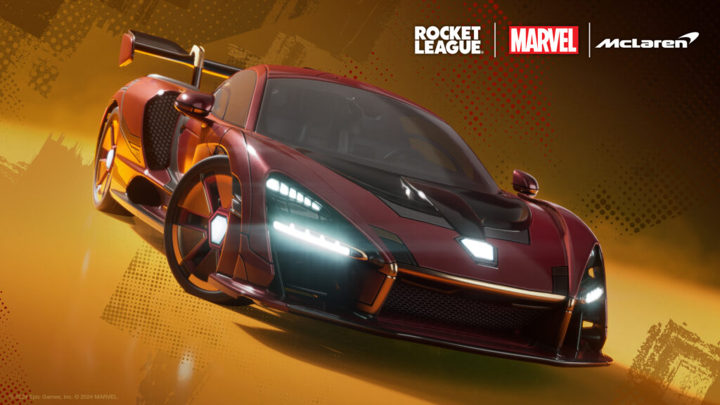 RocketLeague McLarenSenna poster 1024x576