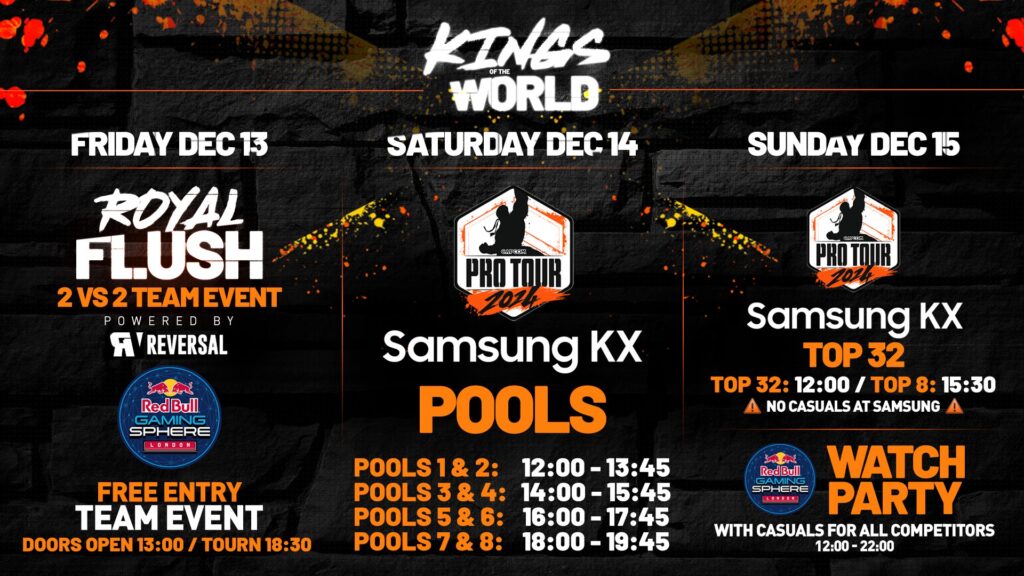 SF6 King of the World 2024 schedule 1024x576