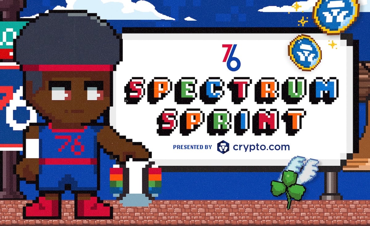 Philadelphia 76ers and Crypto.com Partner to Launch “Spectrum Sprint” Web3 Mobile Game