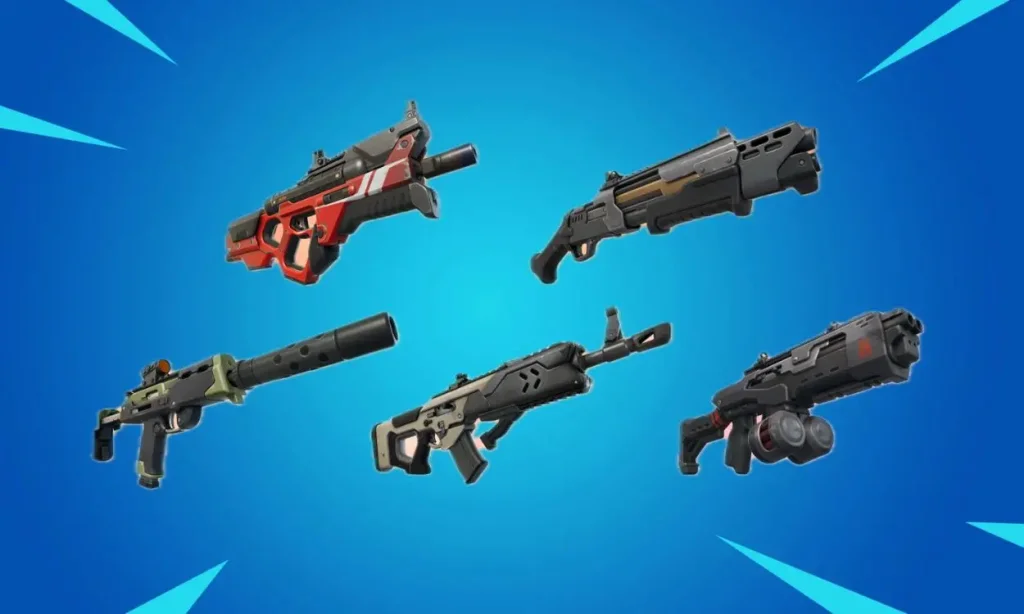 weapons in fortnite chapter 6