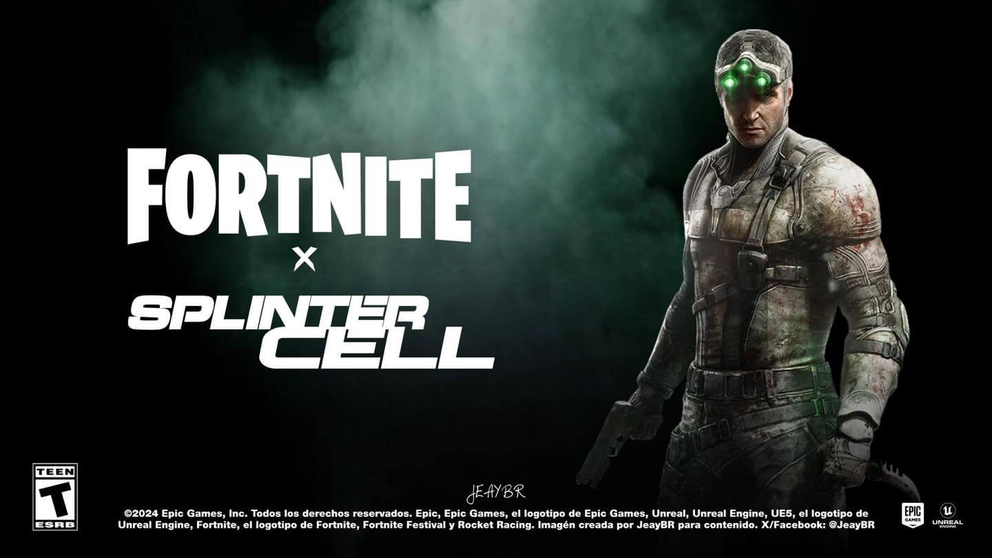 Fortnite x Splinter Cell: Sam Fisher Rumored to Join the Battle