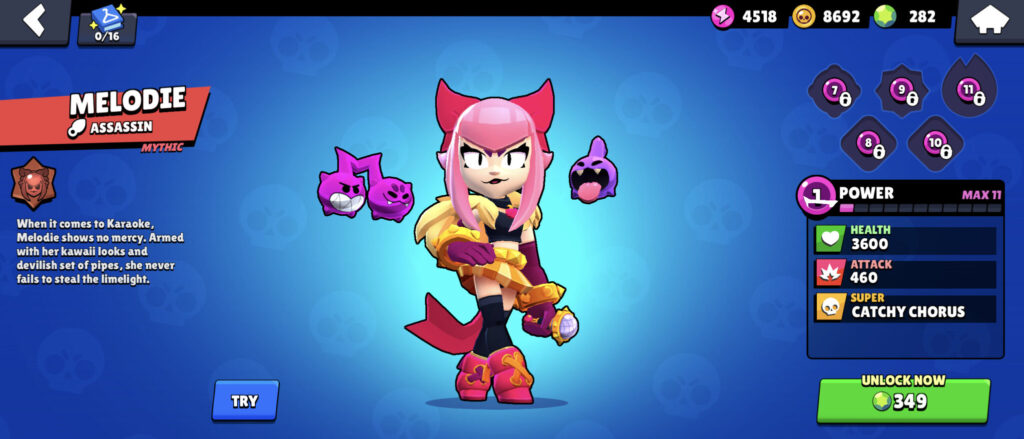 Brawl Stars Melody brawler 1024x439