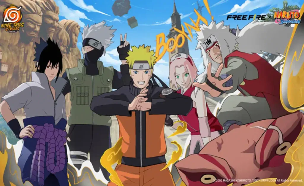 Free Fire x Naruto 2025