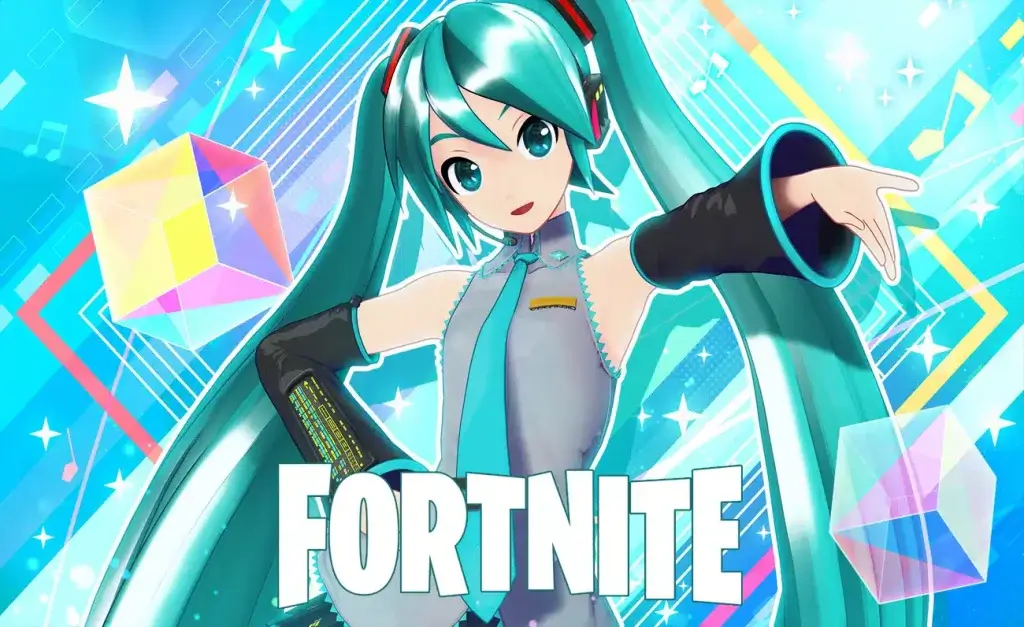 La llegada Hatsune Miku Fortnite cerca