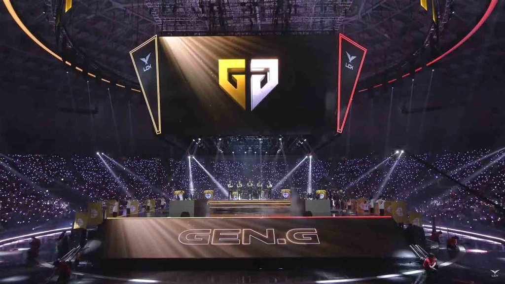 LeagueOfLegends LCKSpring2024 Final GenG Entrance