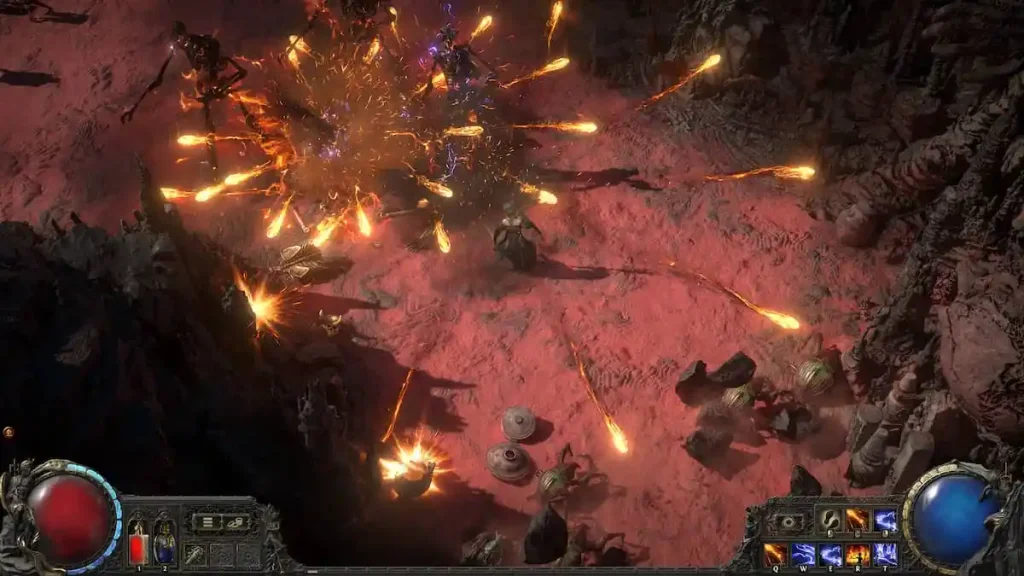 Path of Exile 2 PoE 2 Sorcerer Fireball