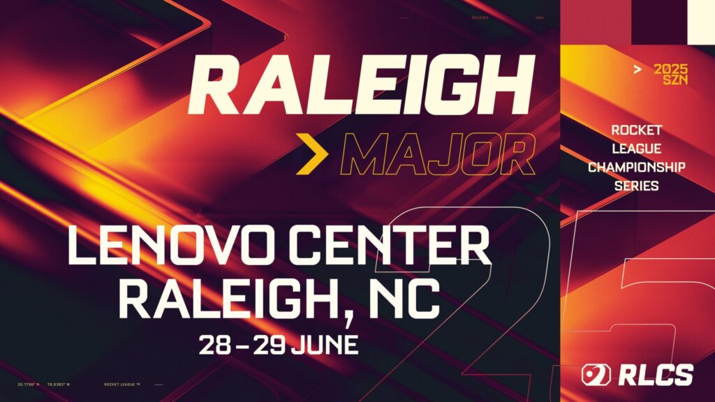 Rocket League: RLCS Returns to North America with Raleigh Major 2025