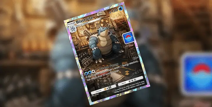 blastoise promo tcg pocket