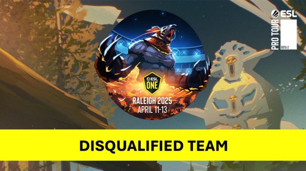 esl one raleigh 2025 team disqualified ringer 2 1 e1737389383387