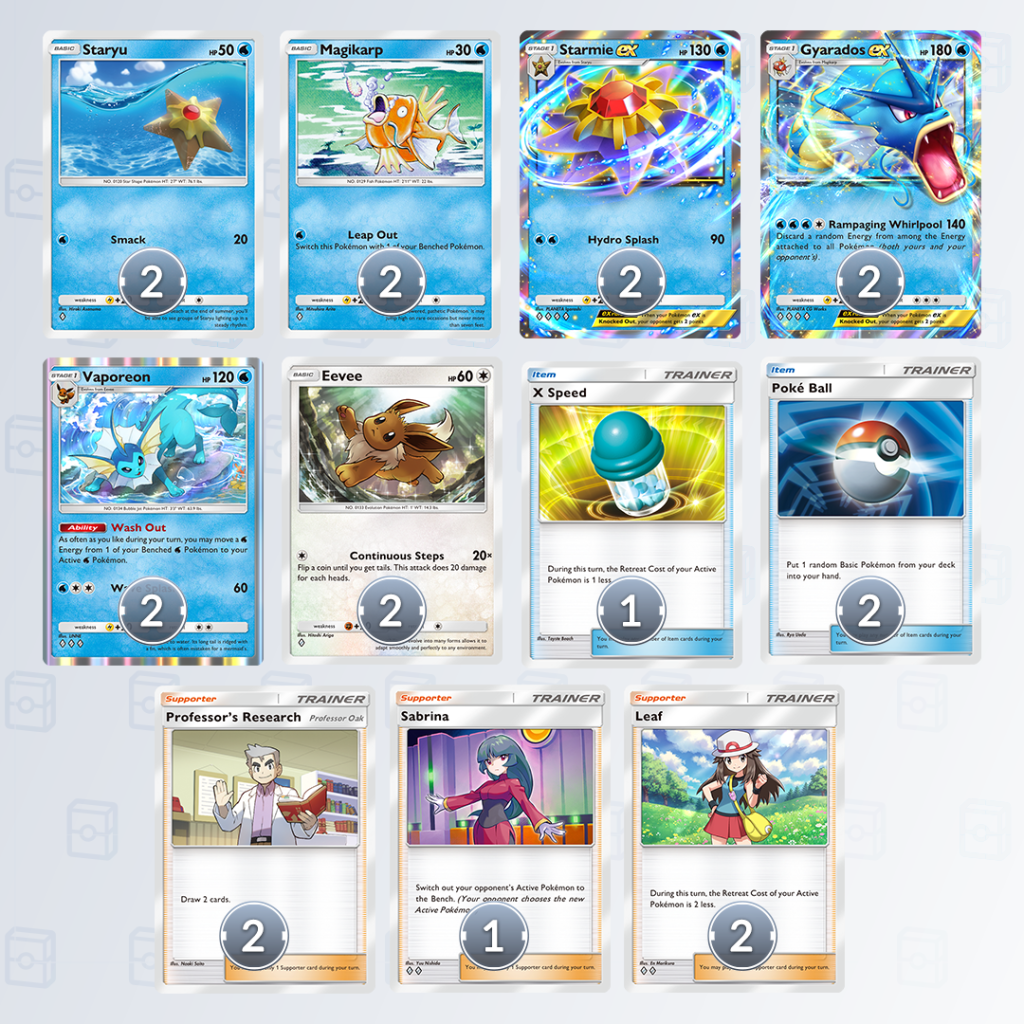 gyarados ex deck en