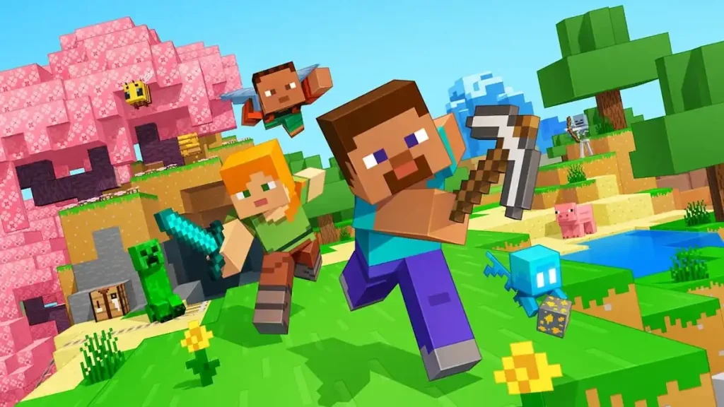 minecraft key art