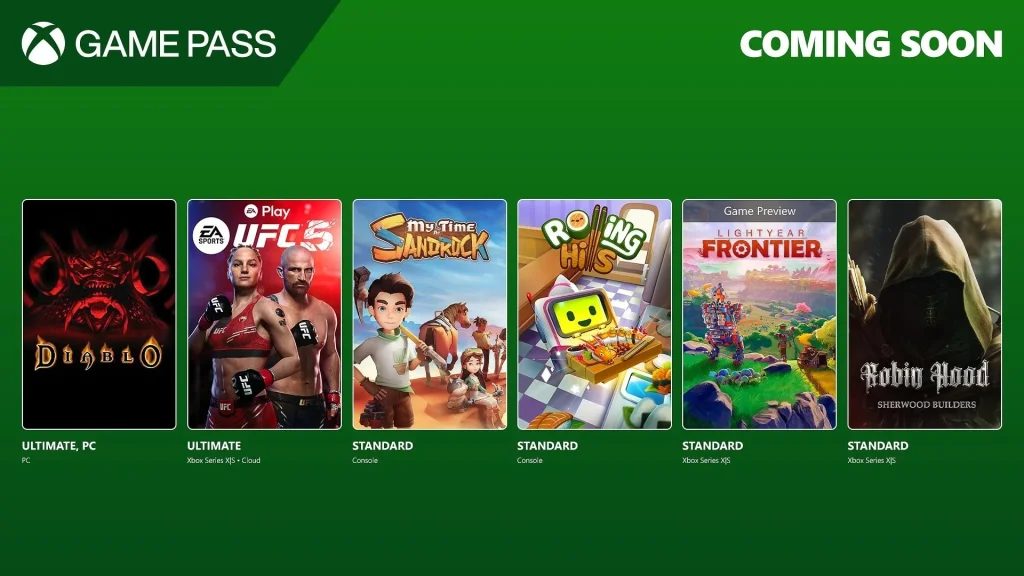 xbox game pass january 2025 wave one announced