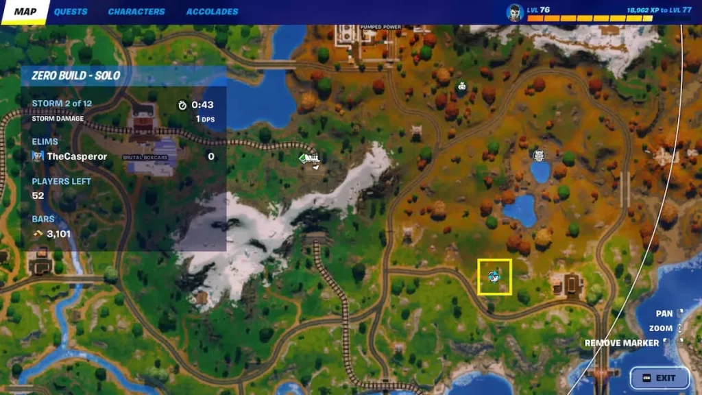 Fortnite Storm Forecast Tower Location