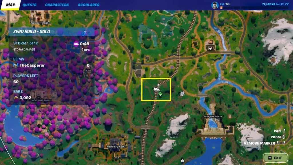 Fortnite Train Location