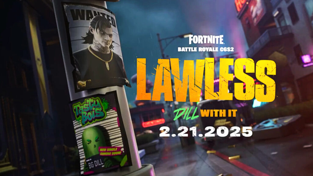 Fortnite Chapter 6 Season 2: “Lawless” – Midas Returns and Pickle Skin Teased