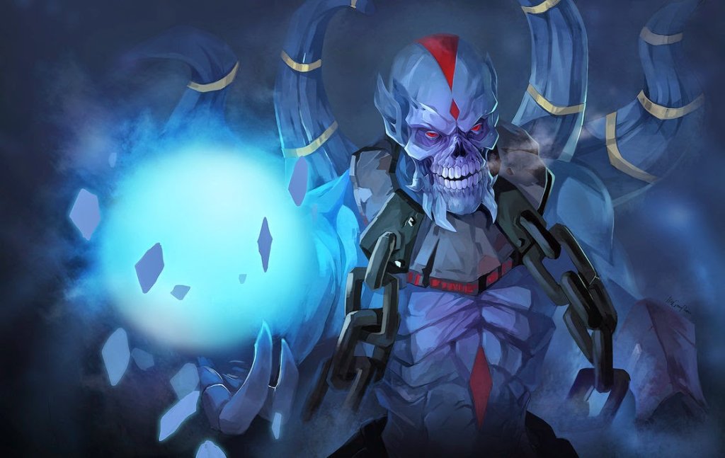 dota2 lich by biggreenpepper