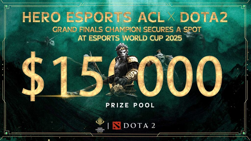 ACL announces Dota 2 Tournament Champions to Secure Spot at Esports World Cup