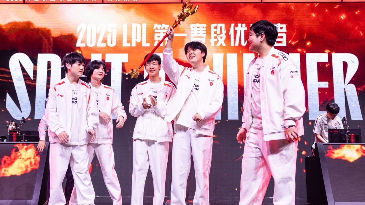 Top Esports Crowned LPL Split 1 2025 Champions After Five-Year Drought