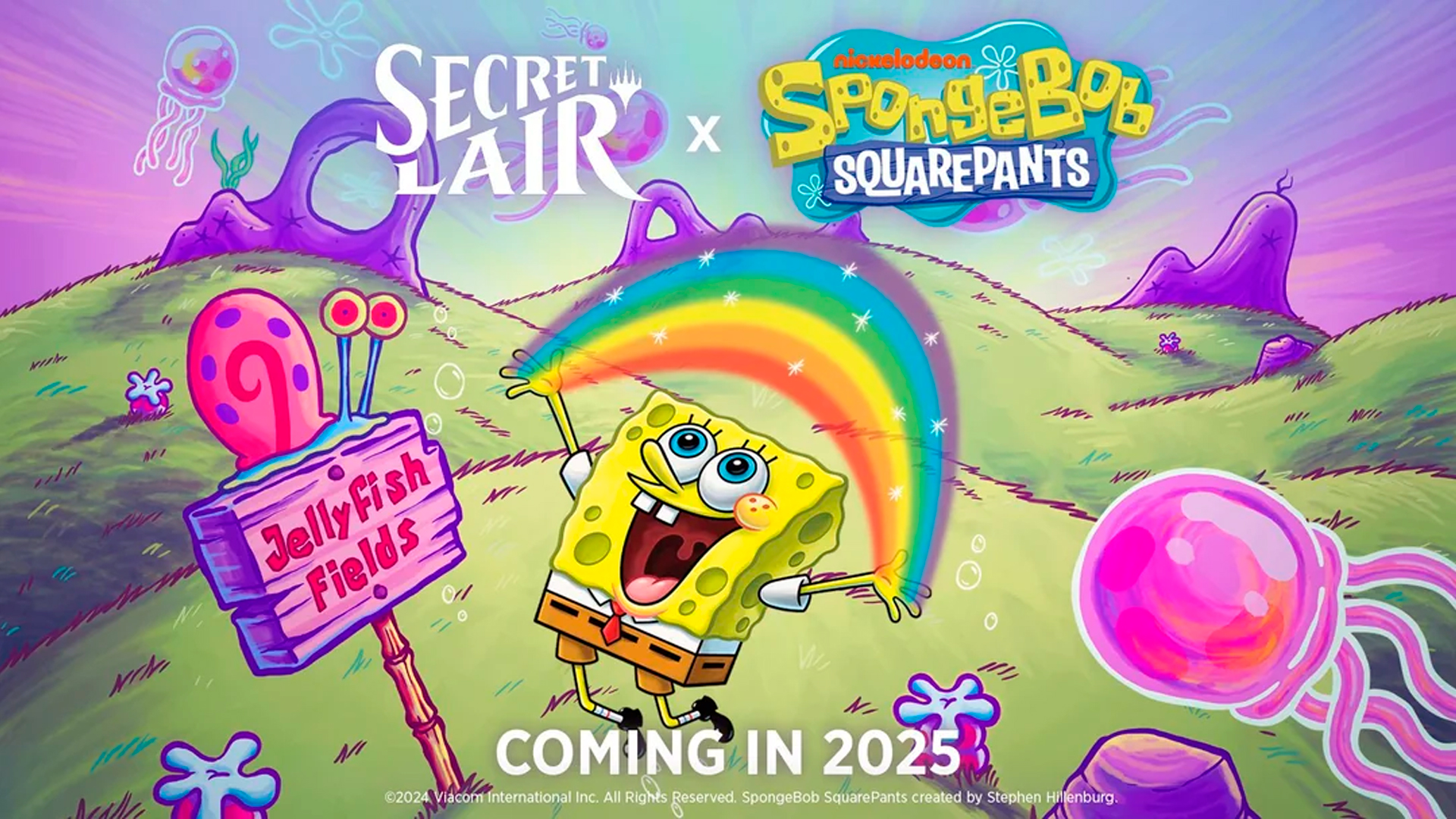 Magic: The Gathering Announces Collaboration with SpongeBob SquarePants