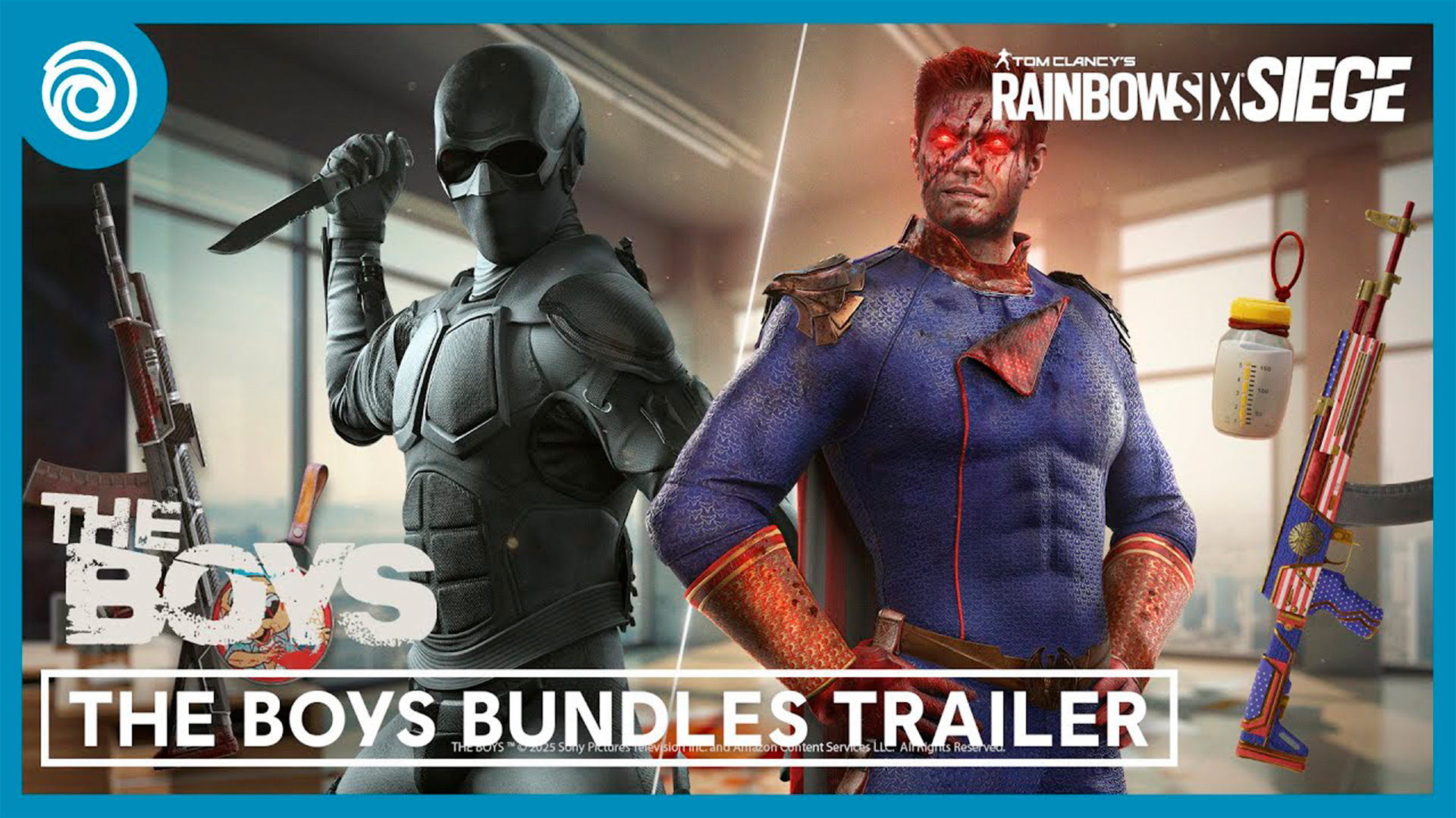 Homelander and Black Noir from The Boys Arrive in Rainbow Six Siege