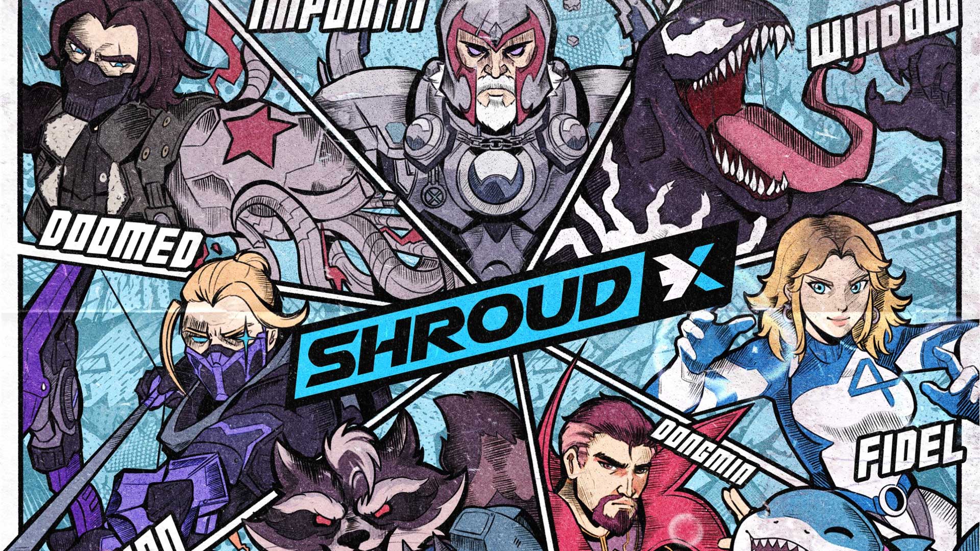 Shroud Unveils His Marvel Rivals Esports Roster