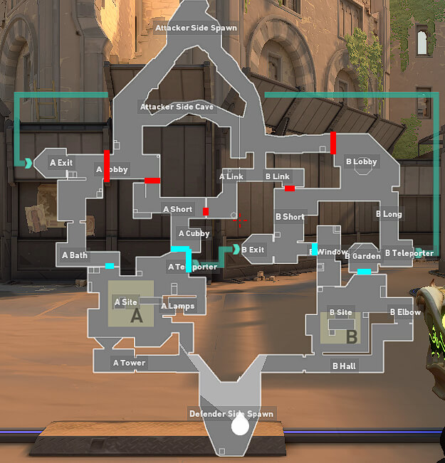 VALORANT Bind Map